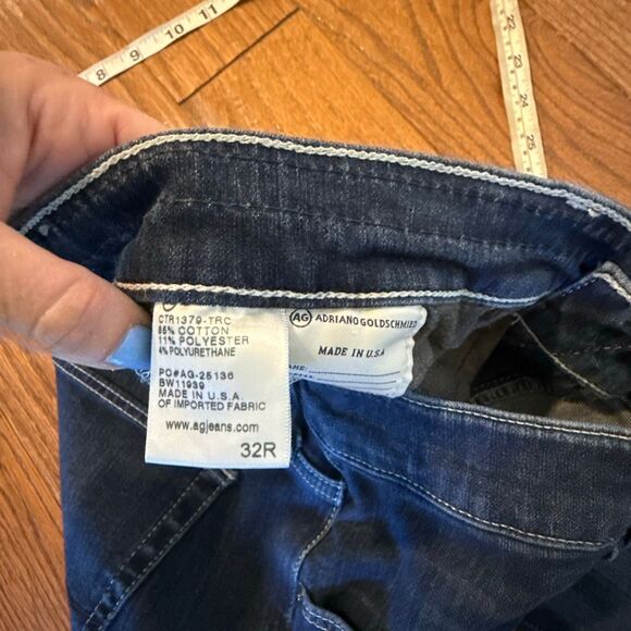 AG Adriano Goldshmied the Farrah high rise skinny jeans 32 - Picture 6 of 13